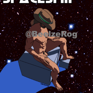 Starfield Pin-up Art Print: Save a Starship (PREORDER)