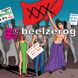 Liberty Pin-up Art Print: Anti-Censorship Fundraiser (PREORDER)